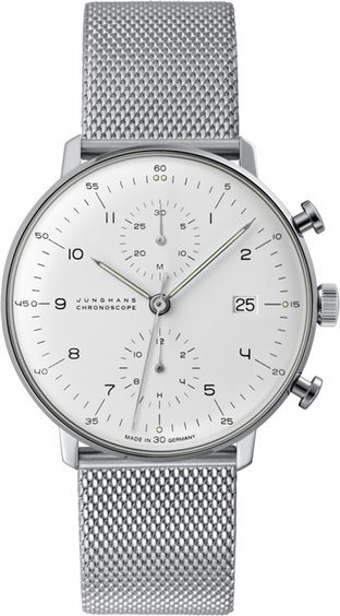 Orologio Junghans Uomo Max Bill in Acciaio 027/4003.44 - 027/4003.44